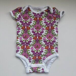 Vera Bradley Floral Ruffled Onesie